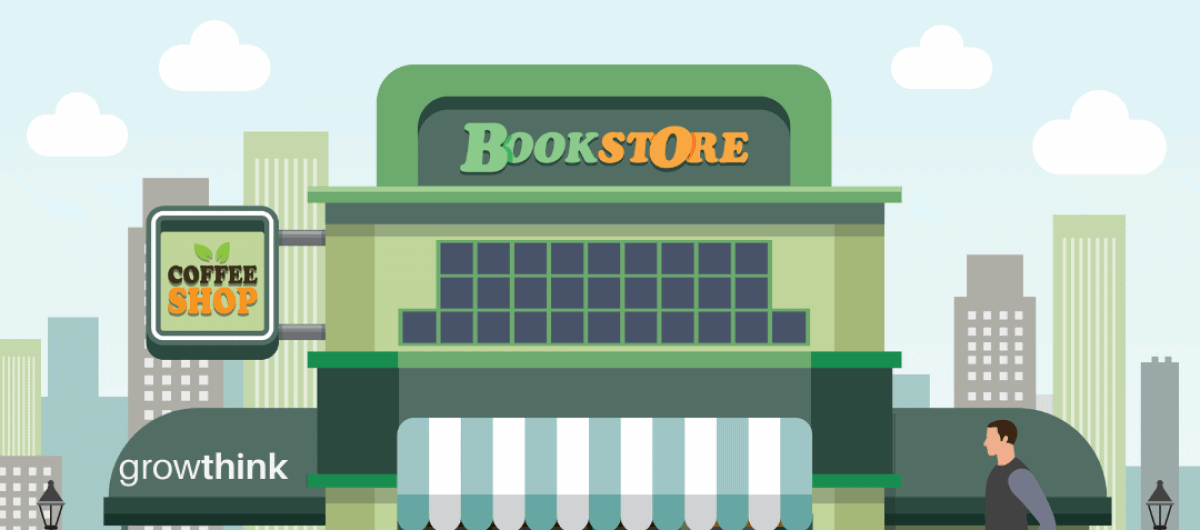 bookstore building clipart