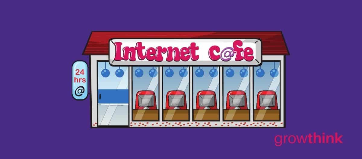business plan to open an internet cafe